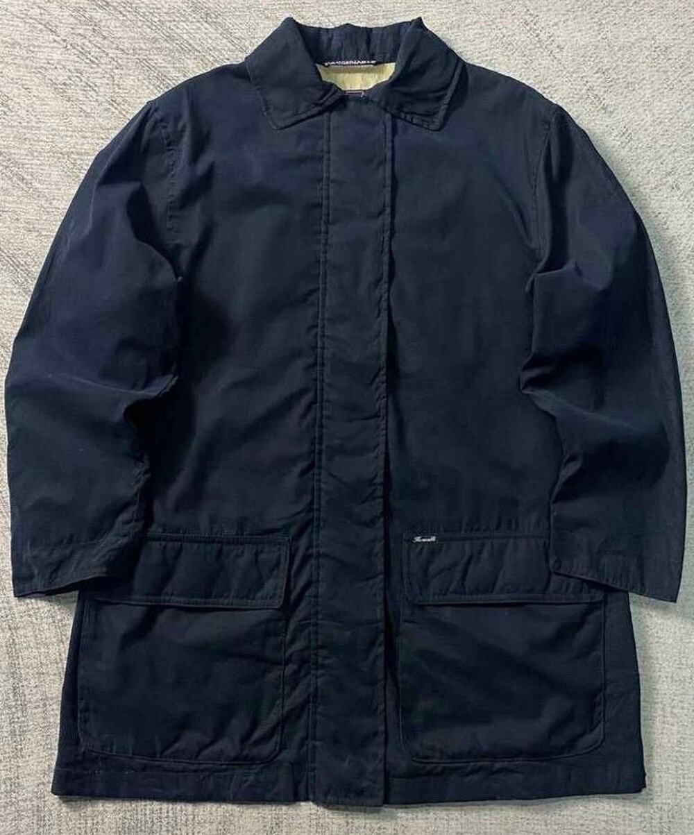 Faconnable Navy Blue Sport Ranch Field Jacket Riri Zipper Men's Size M